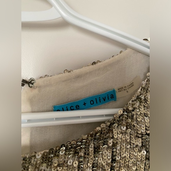 Alice and Olivia Sequins Top - Picture 4 of 4